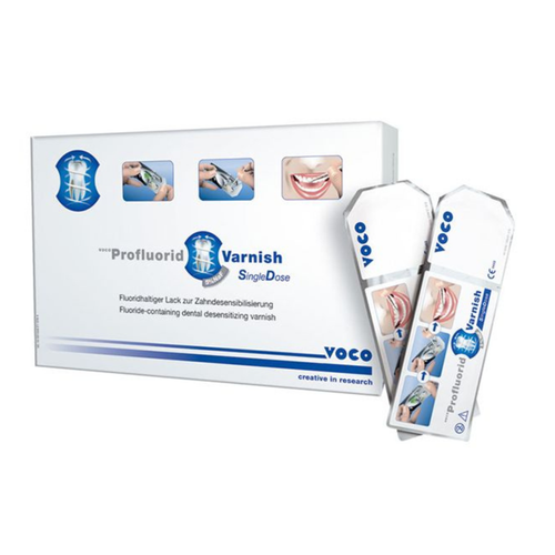 Voco, ProFluorid Fluoride Treatment 5% NaF 0.4 mL Bubblegum 50/Bx, 2238