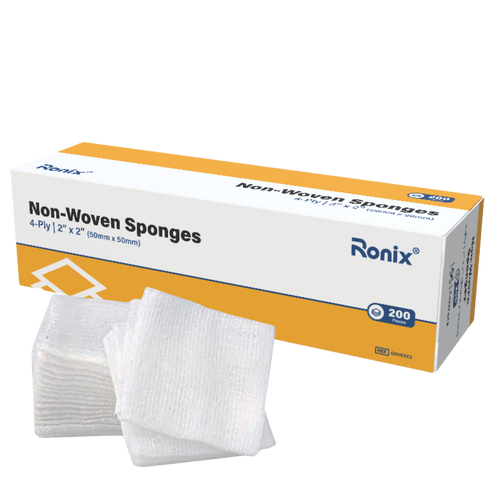 Ronix, Ronix Non-Woven Sponges, 2" x 2", 1902703