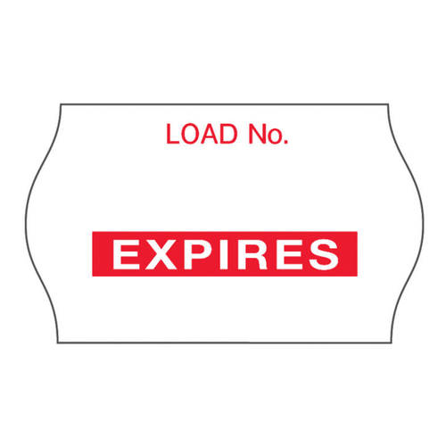3M-Solventum, Comply Sterilization Load Label Red 12/Ca, 1257R