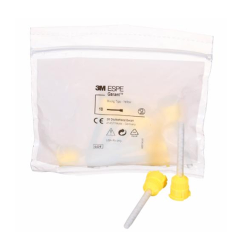 3M-Solventum, 3M ESPE VPS Mixing Tips Refill, yellow, 50 mixing tips, 71452