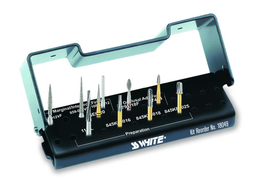 SS White, Jazz HP Denture Polisher A3S Coarse Large Flame- 6 Pack, 89165