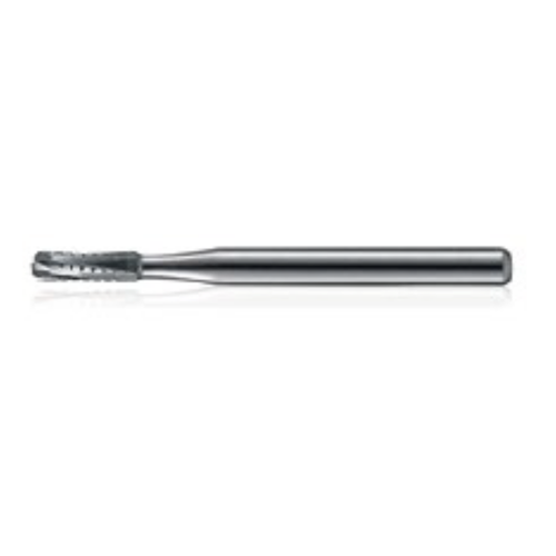 Kerr, Kerr Carbide Burs FG, Straight Round End X-Cut Fissure, 10/Pack,