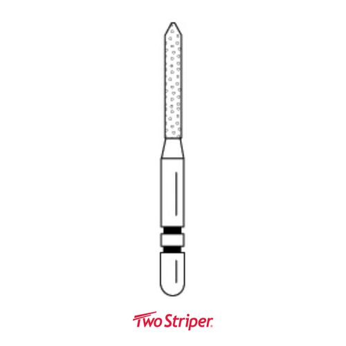 Premier, Two Striper Diamond Bur, 50/Pack, 250.8C, 2050067
