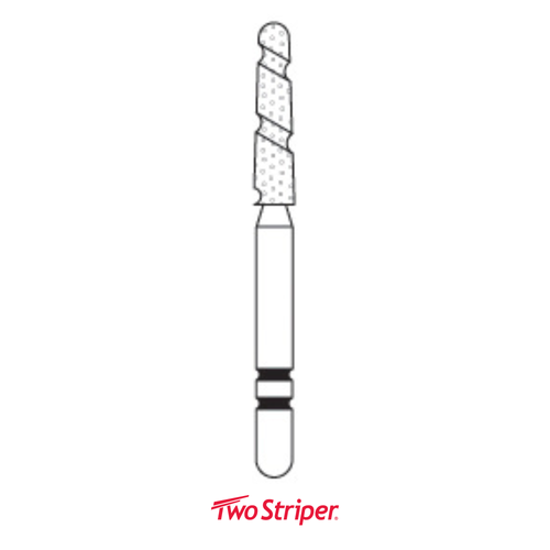 Two Striper 16A Diamond Bur Coarse 2005.8, 50/Pack