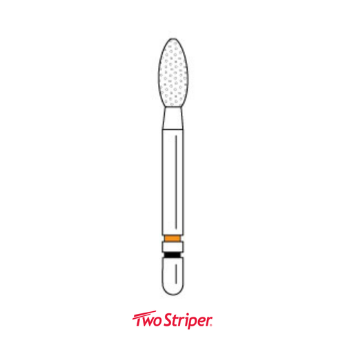 Premier, Two Striper Ztech Diamond Bur Friction Grip, 285.5ZF, 5/Pack, 2015661