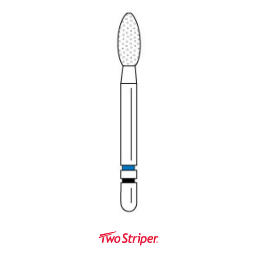 Premier, Two Striper Ztech Diamond Bur Friction Grip, 285.5ZM, 5/Pack, 2015671