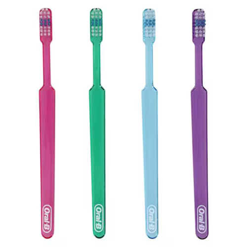 Procter & Gamble, Oral-B Indicator Toothbrush, #20 Soft, Assorted Colors, 12/Box, 80828177