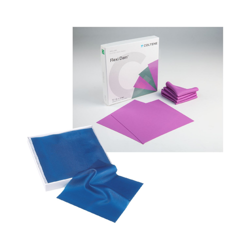 Coltene, Framed Flexi Dam Sample Non-Latex Purple 6'' x 6'' (152 x 152 mm), H00751