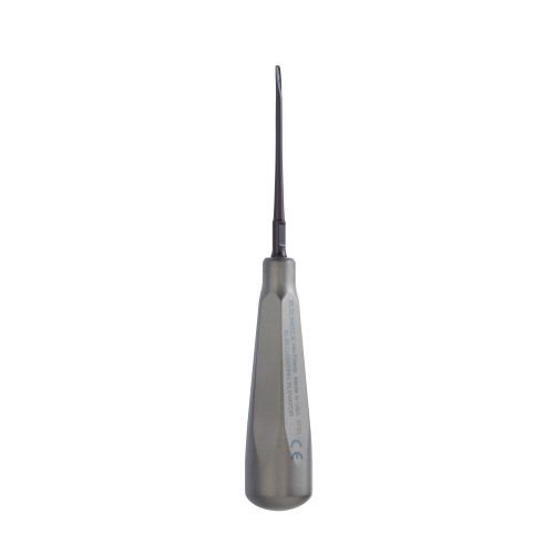 Hu-Friedy, Slim Lux Elev 2MM, Long Curved, Black Line, ELSLIM2CLX