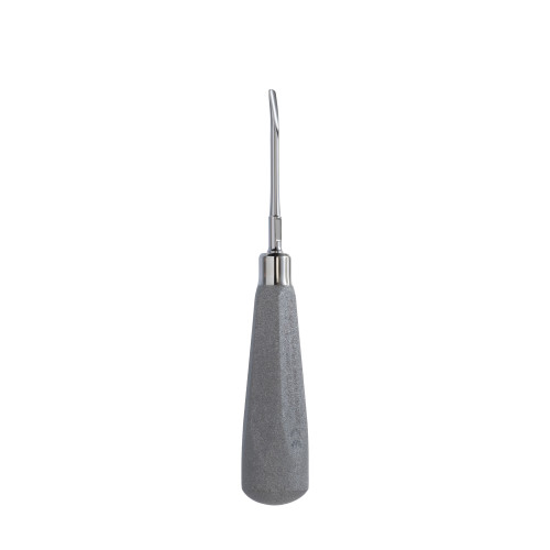 Hu-Friedy, Slim Luxating Elevator 3MM, Short Curved, ELSLIM3CS