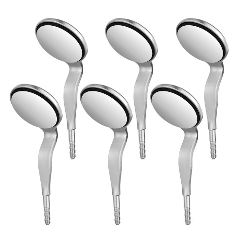 Hu-Friedy, #5 HD Mirror DS, Simple Stem, Six Pack, MIR5DSHD6E