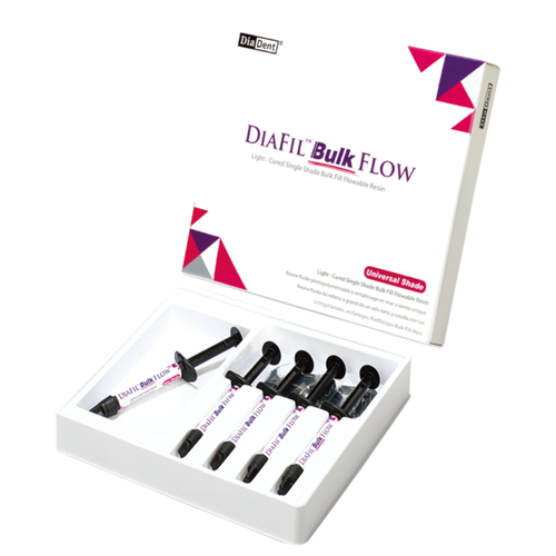 DiaFil Bulk Flow Economic package,  5 x 2g syringes, 25 tips