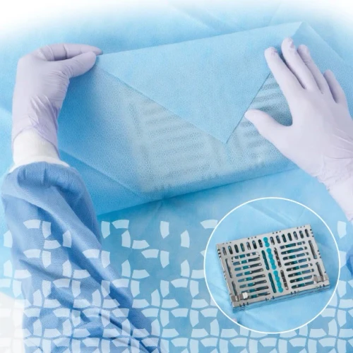 Halyard Sterilization Wrap 20x20 Blue 500/Box