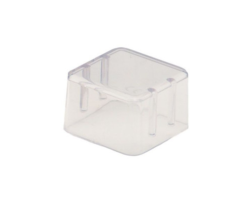 Bur Block Cover Small Clear For 8 Hole Ea