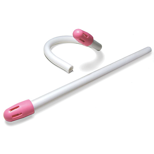 Saliva Ejectors Comfort Plus. White with Pink Tip  Bubble Gum Scented - 100/bag