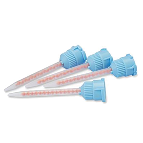Integrity/Luxatemp Mixing Tips 25 Pcs.  1:10 Ratio Blue/Orange