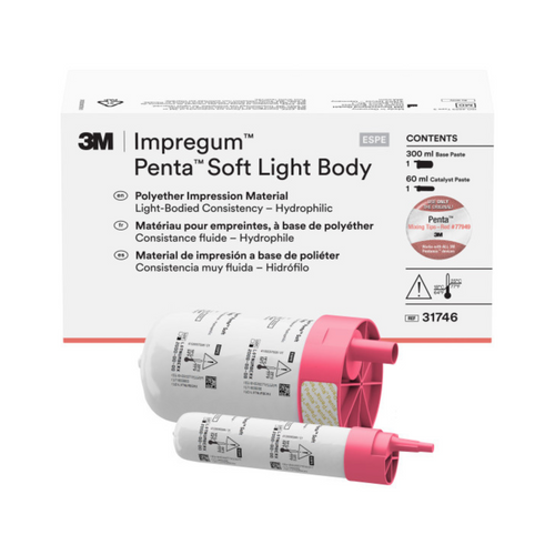 3M ESPE Impregum Penta Soft Light Body Polyether Impression Material Refill, 31746