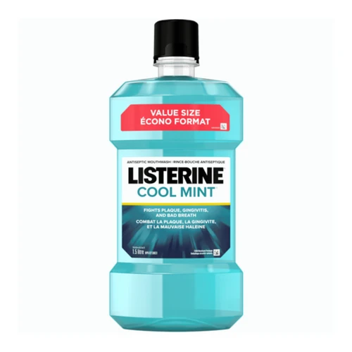 LISTERINE Cool Mint Antiseptic Mouthwash, 1.5L