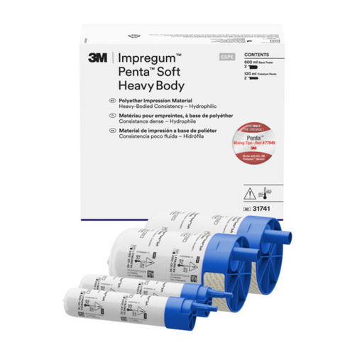 3M ESPE Impregum Penta Soft Heavy Body Polyether Impression Material Refill, 31741
