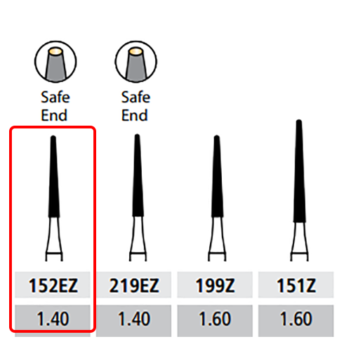 Coltene, Alpen, Carbide Endo bur R4152EZ