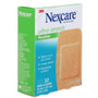 Nexcare Bandage Elastic/Stretch Knit Knee/Elbow 2x4" Flexible Tan LF 10/Pk