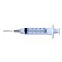 Syringe/Needle 5cc 20Gx1" Conventional 100/Box