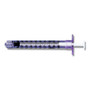 Syringe 1cc w/o Needle General Use 100/Box