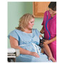 Ultimate Patient Gown 40 in x 44 in Blue 3X Large Disposable 25/Case