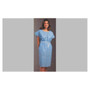 Fabricel Patient Gown 30 in x 42 in Blue 50/Case