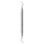 Scaler Sickle Double End #6 Satin Steel Immunity Steel  (SN1356)