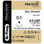 Perma Sharp Suture 6-0 Chromic Gut C-1 Undyed 18" Monofilament 12/Box (PSN1816C)