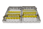 Sterilization Cassette for 20 Instruments, Double Decker - 200x132x40, Detachable