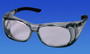 Palmero, Versi Overshields Lightly Grey Frame w/Black Tips, Clear Lens, 3743