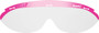 Palmero, Dynamic Disposables Safety Eyewear PINK, Replacement Lens clear (25/PK), 3916