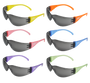 Palmero, ProVision Rainbow (PEDO) 12-Pack (2 of each color), Blue, Orange, green, Purple, Yellow and Pink Frame -Grey Lens, 3607GB