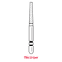 Premier, Two Striper Diamond Bur, 50/Pack, 702.8C, 2050343