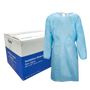 Premium Disposable Blue Isolation Gowns, 10/Pack