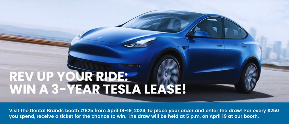  Rev Up Your Ride with Dental Brands: Win a 3-Year Tesla Lease!