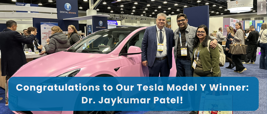 A Milestone Moment: Announcing Our PDC 2026 Tesla Model Y Winner - Dr. Jaykumar Patel!