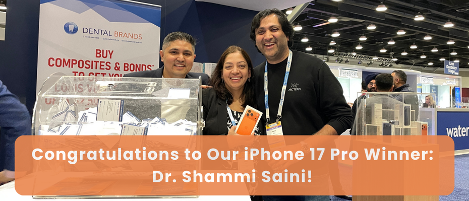 Congratulations to Dr. Shammi Saini, Our iPhone 17 Pro Winner!