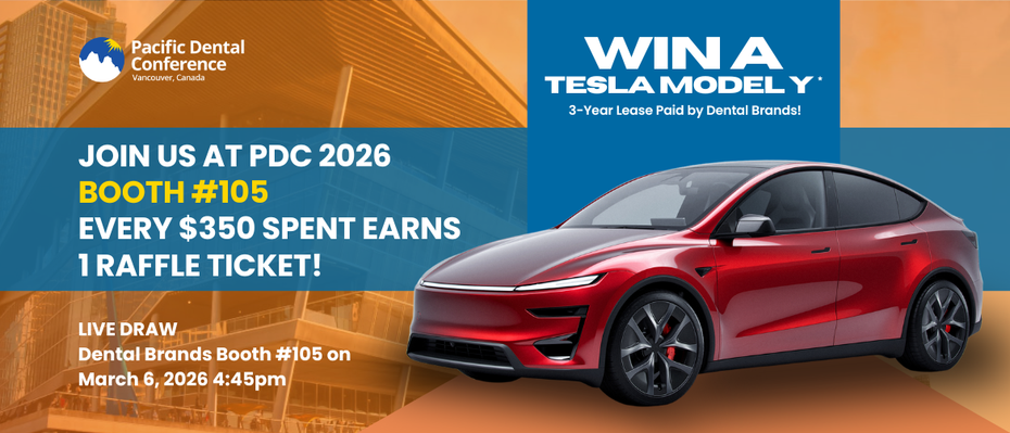 Win a Tesla Model Y 3-Year Lease at PDC 2026 with Dental Brands