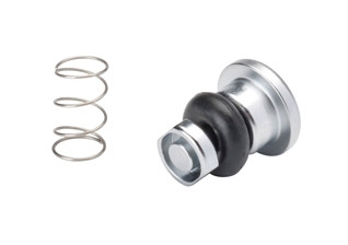 Spring Return Syringe Syringe Button w/Spring, Valve Core, Pkg of 10 - Dental Brands