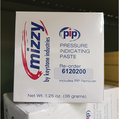 Pressure Indicating Paste (PIP) - 2 1/4 oz. Pip Jar w/ Remover - Dent Zar