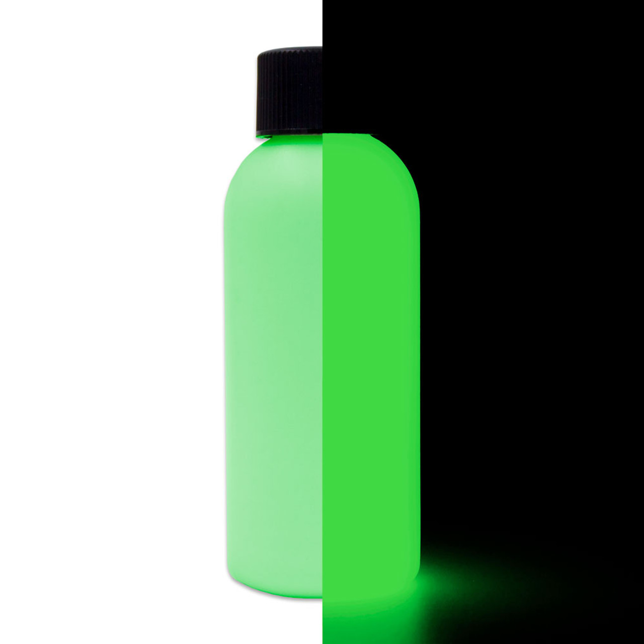 Fluorescent Green Glow in The Dark Paint, UV Paint