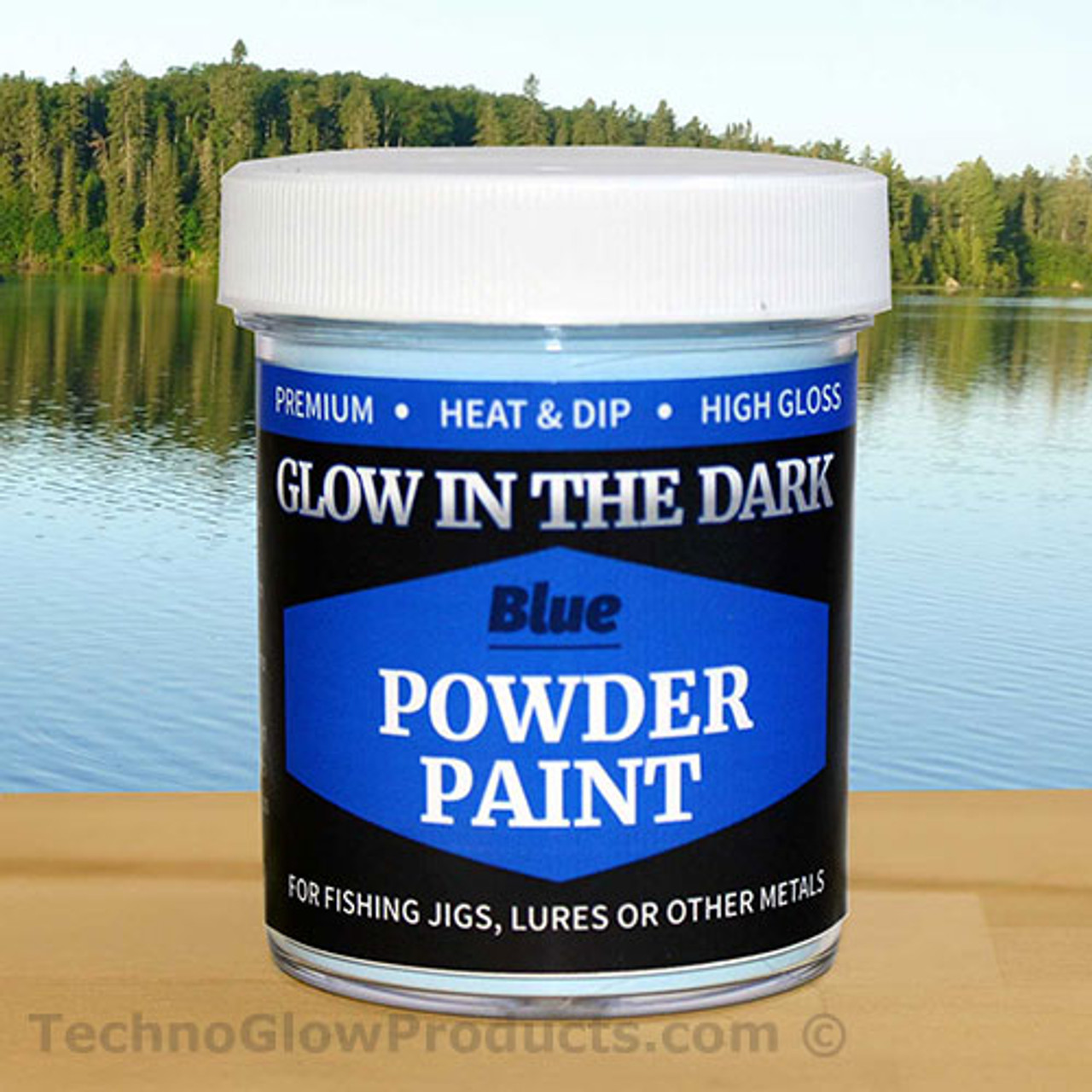 White Glow in the Dark Powder