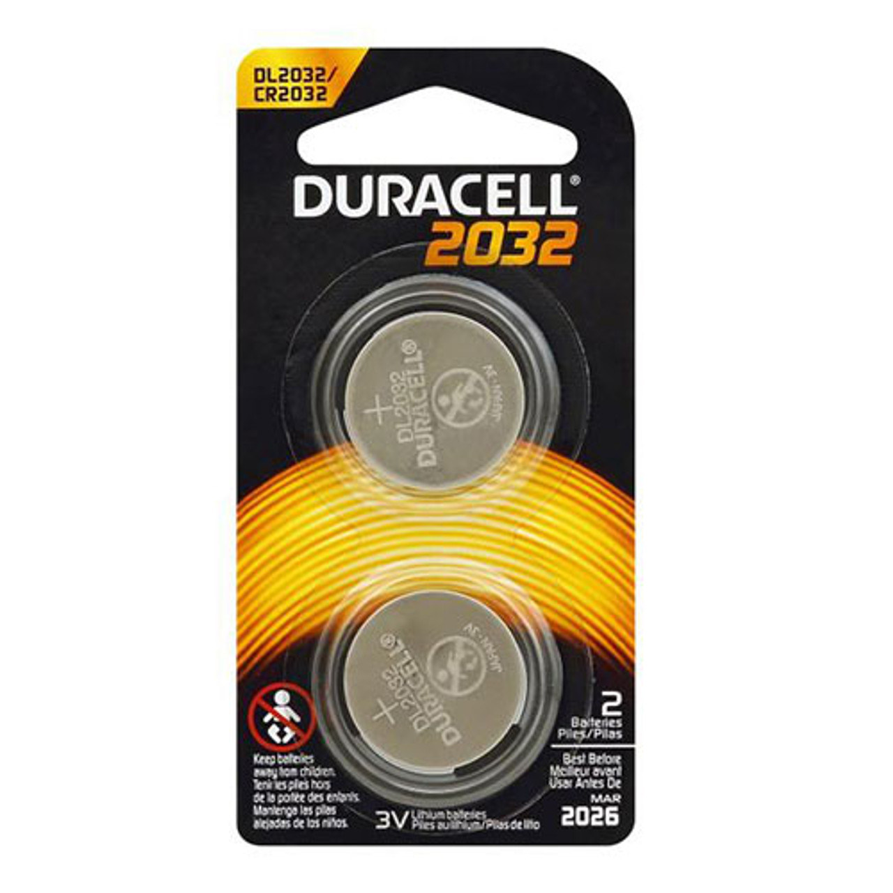 Duracell Elektro 2032 Pile bouton CR 2032 lithium 220 mAh 3 V 4 pc(s)