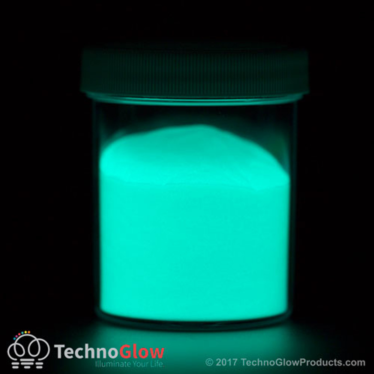 Brightest Waterproof Aqua Glow in the Dark Powder