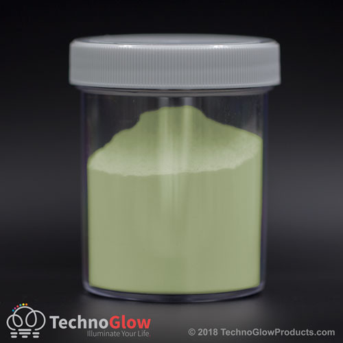 Green Zinc Sulfide Glow Powder Techno Glow