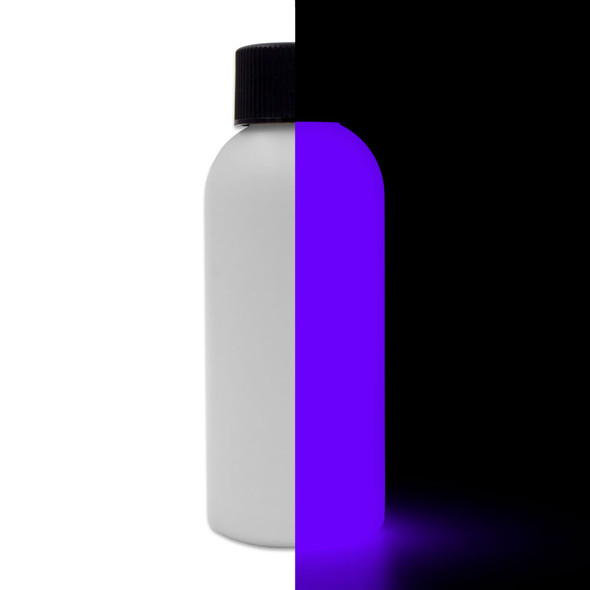 invisible purple glow paint
