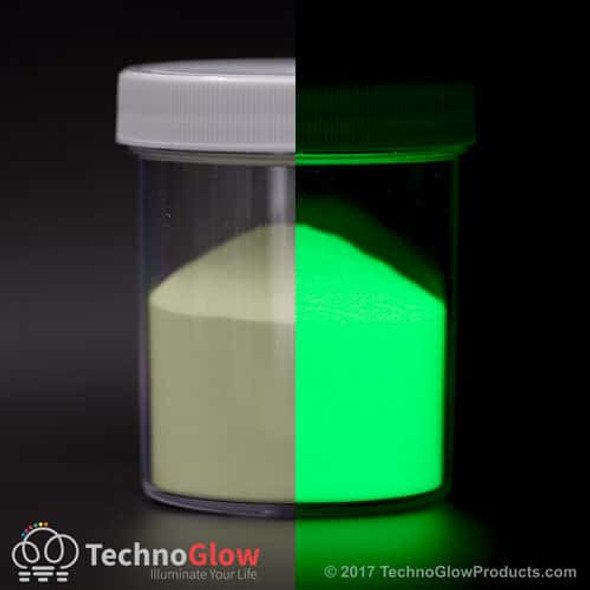 green 150 micron glow sand